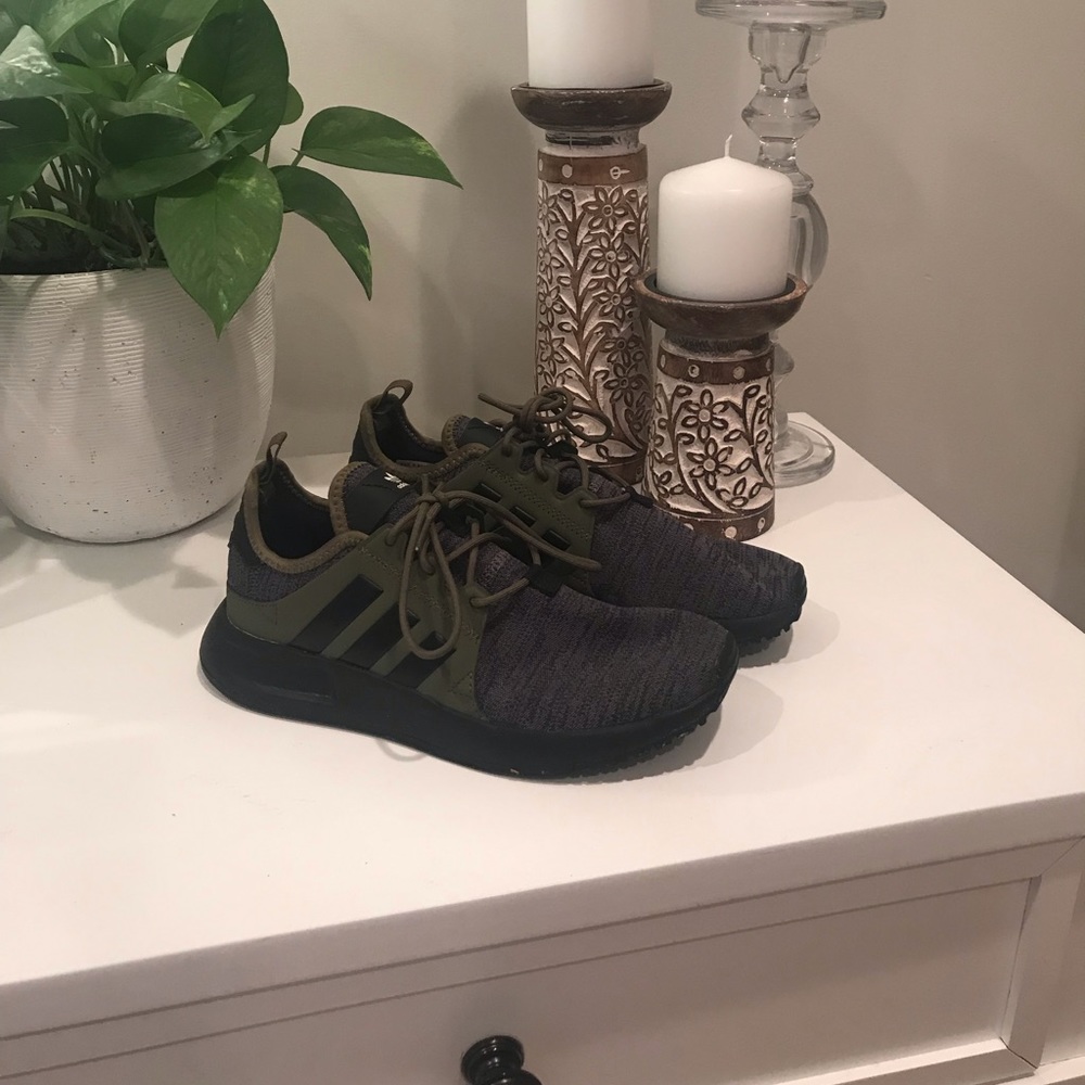Camo-Colored Adidas Running Sneakers